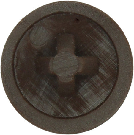 Abdeckkappen für Spanplattenschrauben PZ2 12 mm dunkelbraun