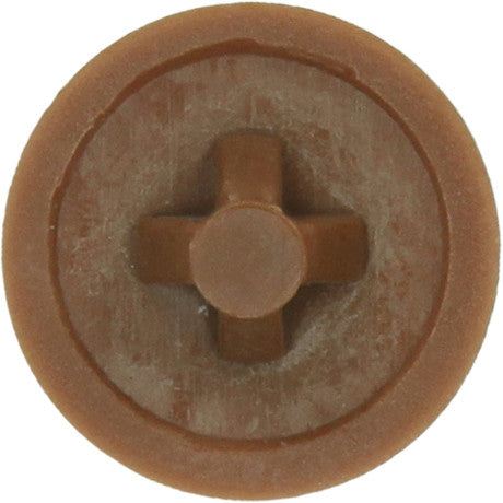 Abdeckkappen für Spanplattenschrauben PZ2 12 mm hellbraun