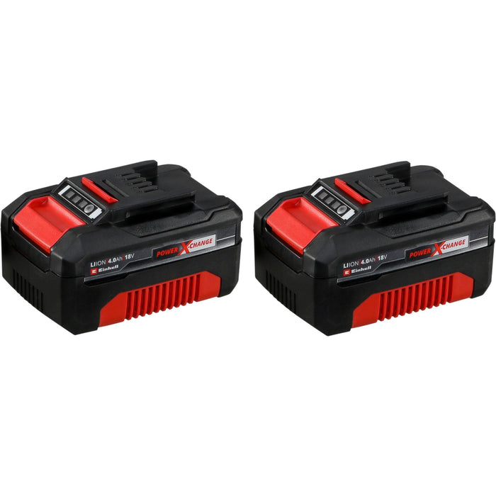 Einhell 2x 18V 4,0Ah PXC-Twinpack CB 2