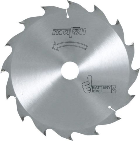 HM-Sägeblatt Mafell 185x1,8x20mm WZ Z16 Längsschnitte