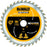 Kappkreissägeblatt HM 216x30x2,16 mm Z36 WZ/FZ 7° für Dewalt Akku-Paneelsäge
