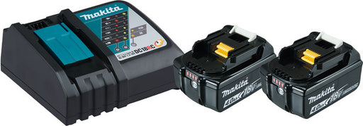 Maktita Power Source Kit - mit 2 Akkus - 18V/4Ah - inkl. Ladegerät