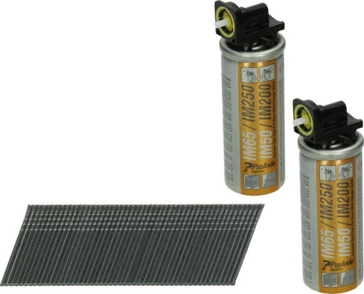 Stifte Paslode F16 1,6x50 mm schräg magaziniert A2 mit Gas

