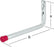 Wandhaken VORMANN Typ 7 71x176 mm b