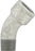 Bogen 45 Grad #40 1 Zoll vz.