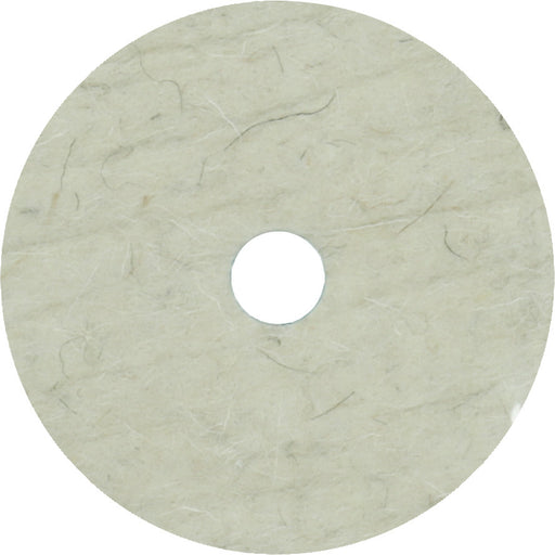 Filzpolierscheibe ø 80 x 10 mm, Bohrung 13 mm
