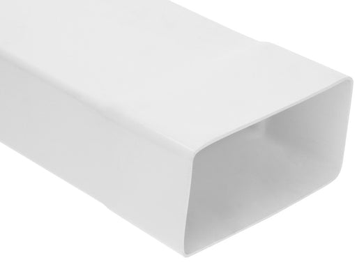 Flachkanal ohne Muffe 152x70 mm 500mm lang weiss
