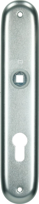 Zimmertür-Langschildpaar HOPPE BB Alu natur 273P