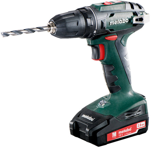 Metabo BS 18 Li + 2x 2,0 AH Akku Akku-Bohrschrauber