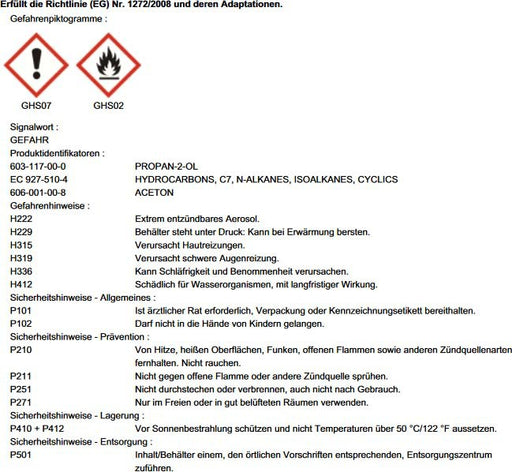 Reinigungsspray PASLODE 300 ml