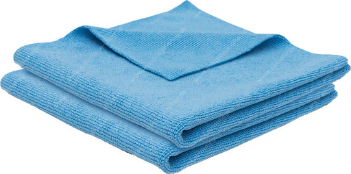 Mikrofasertuch 380 x 380 mm blau (VE = 2 Stück)