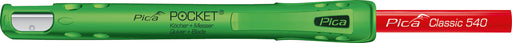 Bleistiftköcher & Spitzmesser Pica 505/01 Pocket inkl. Bleistift