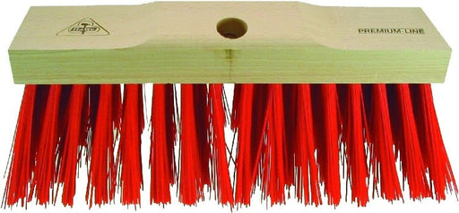 Straßenbesen Premium Line Kastenholz Elaston rot 350 mm