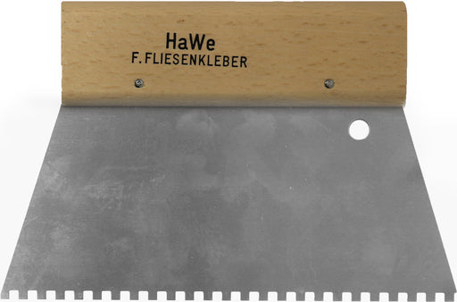 Zahnspachtel Viereckzahnung 4 x 4 mm, 200 mm breit / ZF C1