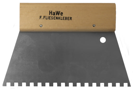 Zahnspachtel Viereckzahnung 6 x 6 mm, 200 mm breit / ZF C2