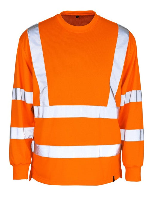 Sweatshirt Safe EN20471 Melita orange  Gr. S