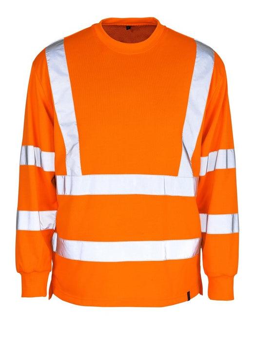 Sweatshirt Safe EN20471 Melita orange  Gr. S