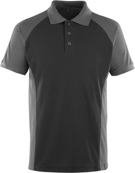 Polo-Shirt Bottrop schwarz/dunkelanthrazit Gr. S