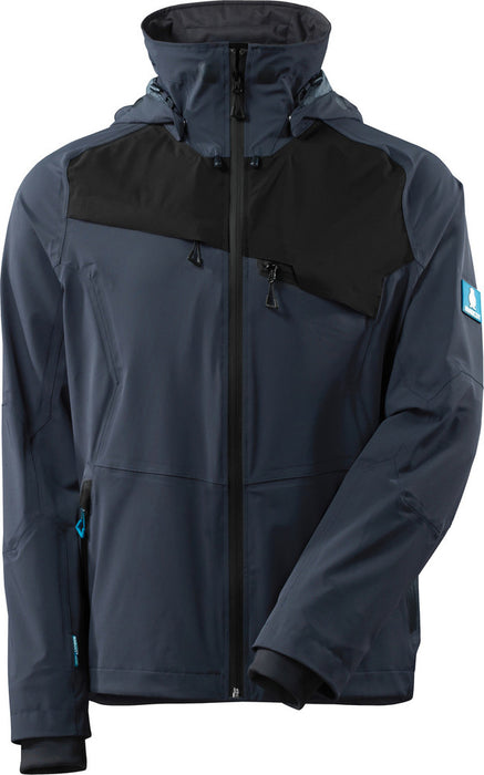 Outdoorjacke Advanced 17001 schwarzblau/schwarz Gr. M