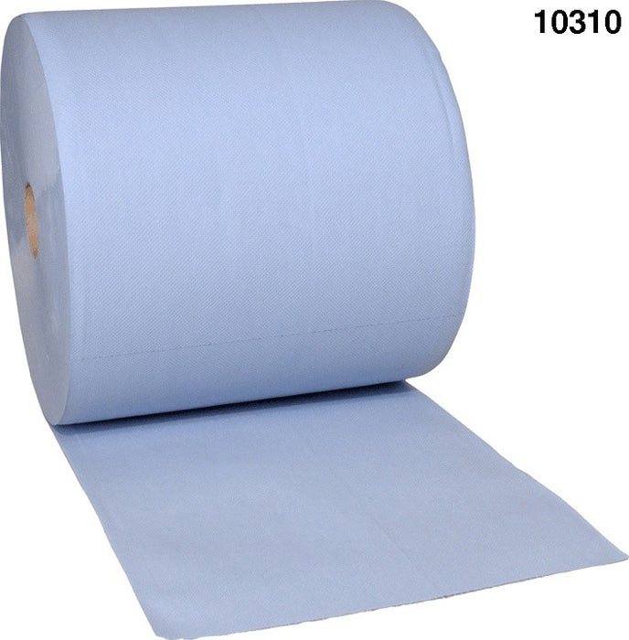 Putztuchrolle Multiclean 3-lagig blau 1000 Blatt 36 cm breit, schwere Ausführung