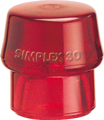 Schonhammer-Einsatz zu Simplex-Hammer ø 80 mm Superplastik / weiß / mittelhart