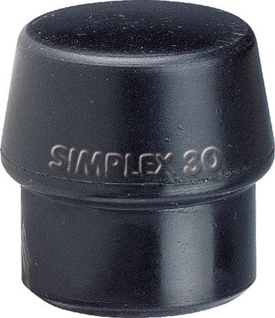 Schonhammer-Einsatz zu Simplex-Hammer ø 60 mm Gummi / schwarz / mittelhart