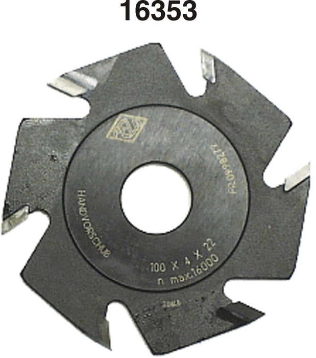 Lamellenfräser Hartmetall für Zeta 100,9 x 7 x 22 mm Z3