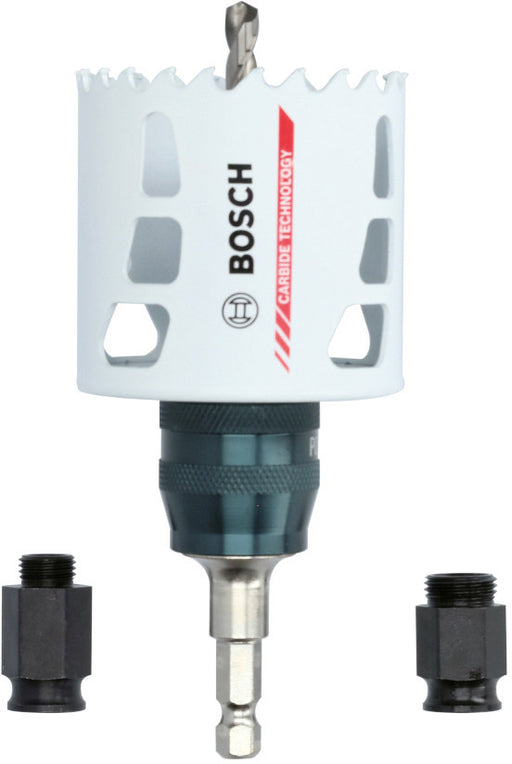 Hartmetall-Lochsäge HM Bosch m. Power-Change-Adapter 68 mm m. 2 Adapternüssen