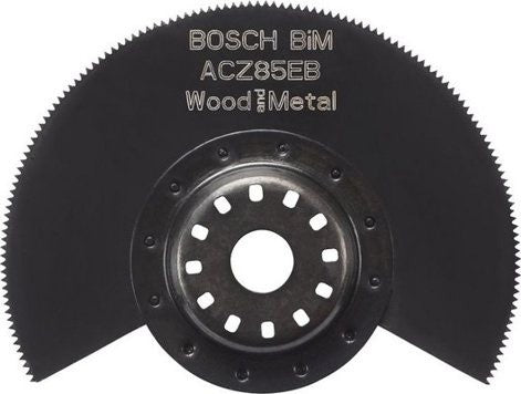 Segmentsägeblatt BOSCH BIM ø85mm f. Holz + Metall