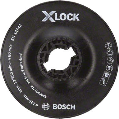 Stützteller Bosch X-LOCK Ø 125 mm mittelhart