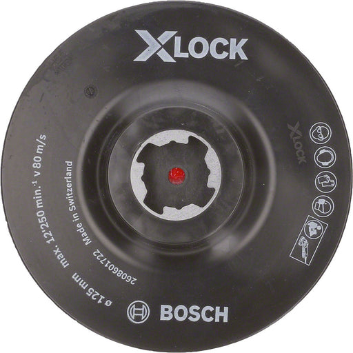 Klettschleifteller Bosch X-LOCK Ø 125 mm für Winkelschleifer