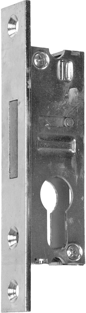 Rohrrahmen-Riegelschloss SAG Dorn 18 mm Stulp 24 mm verzinkt