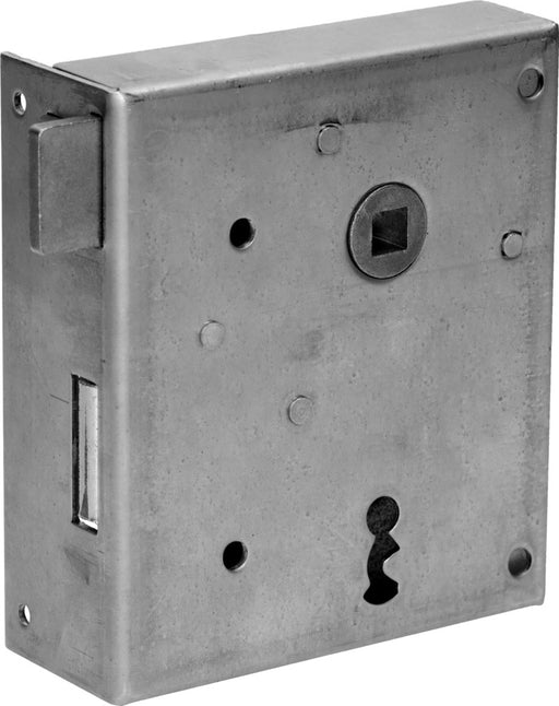 Zimmertür-Kastenschloss Nr. 7 BB Dorn 60 mm verzinkt rechts einwärts