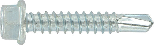 Bohrschrauben Sechskantkopf DIN 7504K - 4,2x22 mm - 6kt.weiß vz.