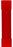 Stoßverbinder rot isoliert 0,5 - 1,5 mm² (VE = 10 St.)