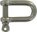 Schäkel mit Bolzen 4 mm