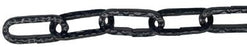 Zier- und Lampenkette gehämmert, vierkant 3 mm schwarz