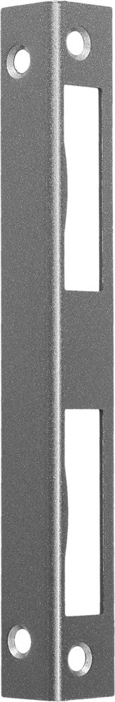 Zimmertür-Winkelschließblech KFV 1N - altsilber rund