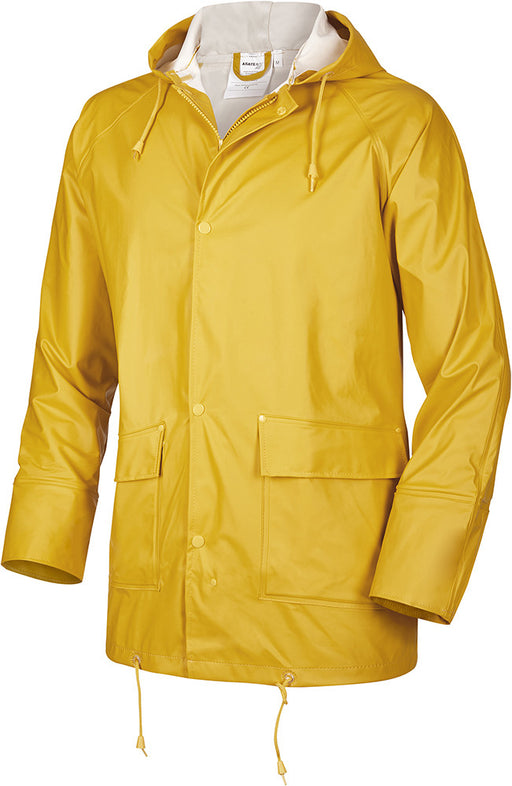 Regenjacke PU-Stretch gelb Gr. 2XL