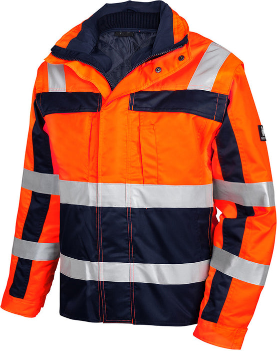 Pilotenjacke Loreto EN20471 orange/marine Gr. XL