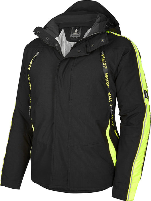 Pilotenjacke Tolosa schwarz/gelb Gr. S