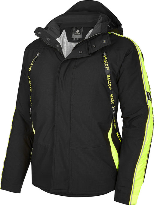 Pilotenjacke Tolosa schwarz/gelb Gr. 2XL