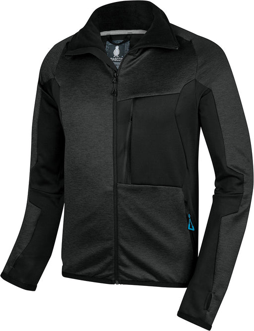 Fleecejacke Advanced 17103 petrol/schwarz Gr. L