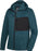 Kapuzen-Sweatshirt Advanced 17384 petrol/schwarz Gr. XL