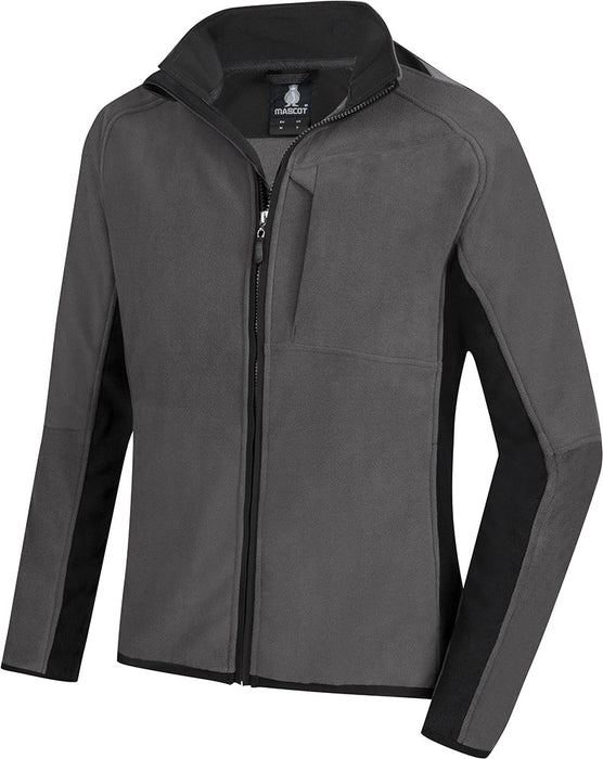 Fleecejacke Hannover dunkelanthrazit/schwarz Gr. S