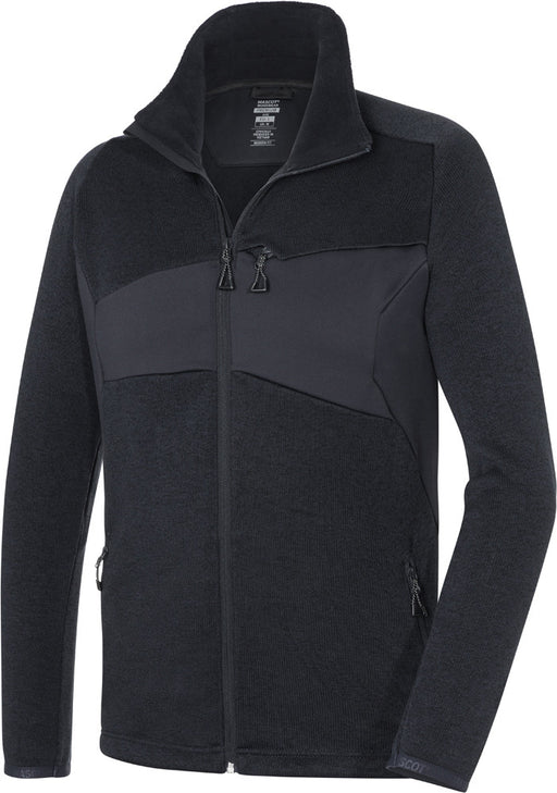 Strickjacke Accelerate 18105 dunkelanthrazit/schwarz Gr. XS