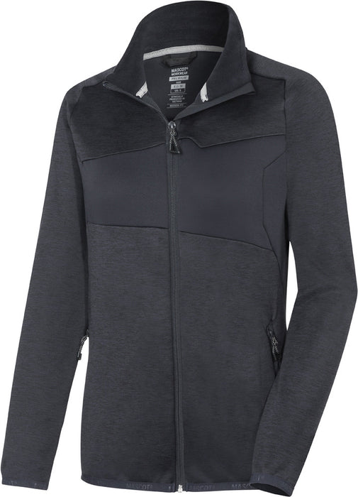 Damen-Mikro-Fleecejacke Accelerate 18153 schwarzblau Gr. S