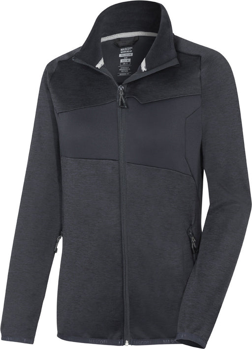 Damen-Mikro-Fleecejacke Accelerate 18153 schwarzblau Gr. XL