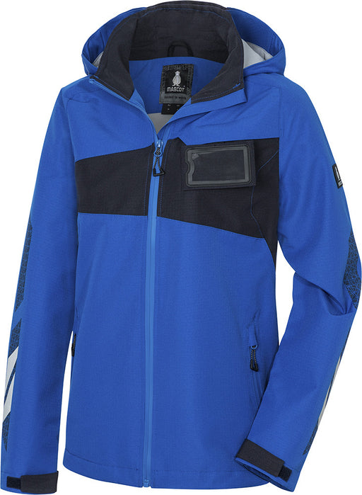 Damen-Regenjacke Accelerate 18311 azurblau/schwarzblau Gr. L