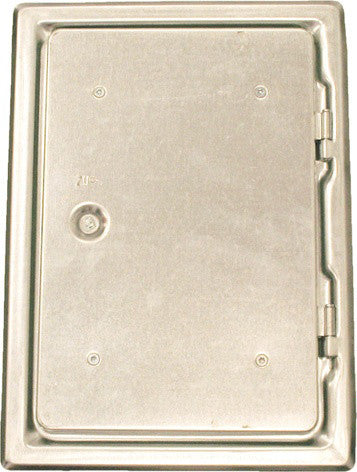 Kamintür 20x30 cm verz. inkl. Vierkantschlüssel